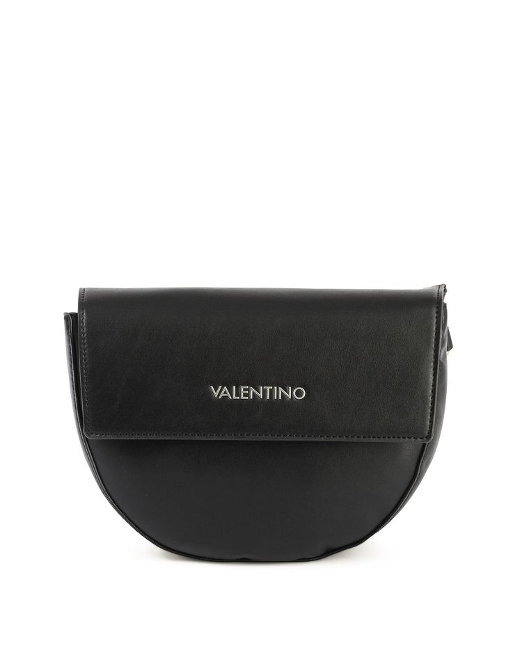 Valentino Black Leather Crossbody Bag